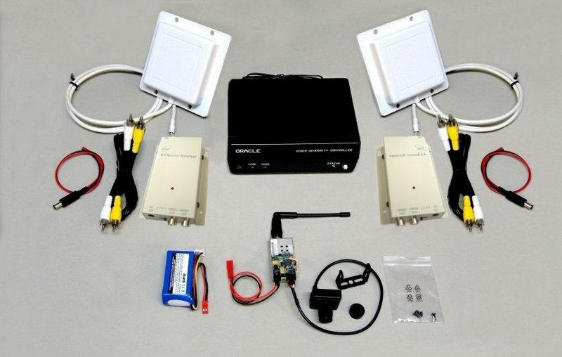 FPV-PRO905 Kit 500mW 900MHz Double Reception - Best 900 MHz system - Camera is optional